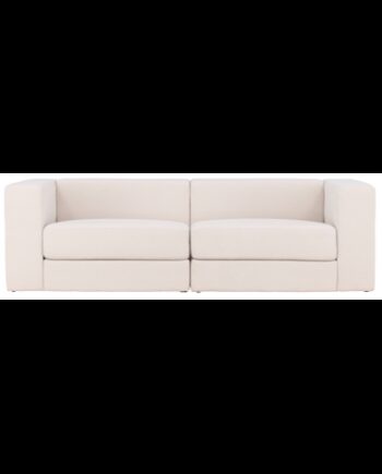 Lumi Personers Sofa Polyester 238 Cremehvid på Afbetaling