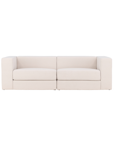 Lumi Personers Sofa Polyester 238 Cremehvid på Afbetaling
