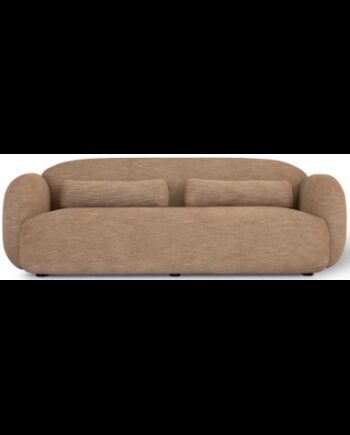 Luusar Personers Sofa Polyester Træ B233 Lysebrun på Afbetaling