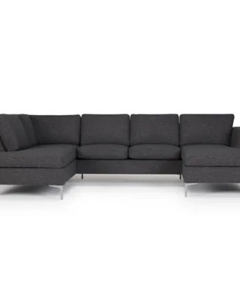 Madrid Sofa  Grå Sofa Metalben på Afbetaling