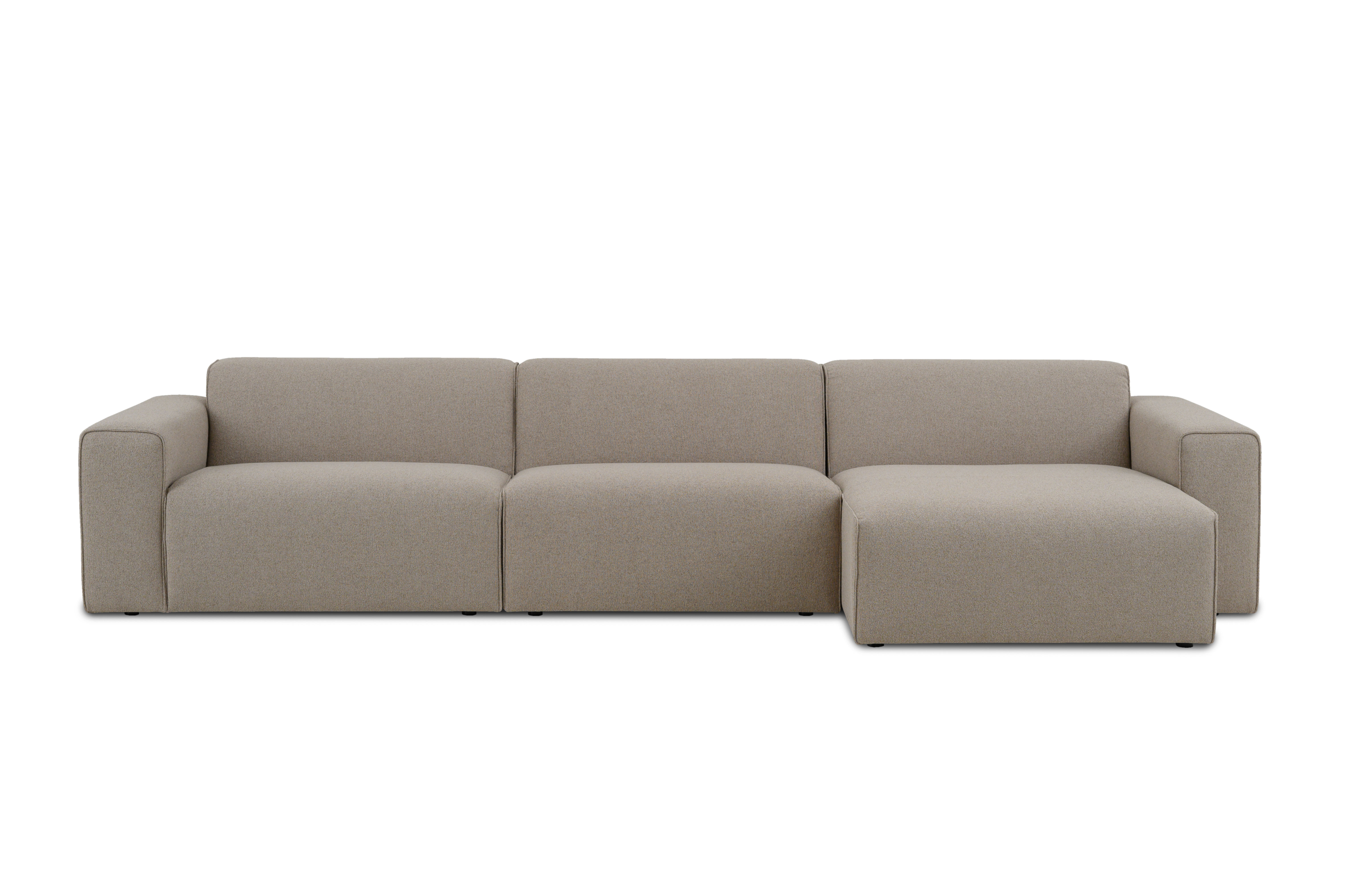 Manhattan  Stor Chaiselongsofa Med Brede Moduler på Afbetaling