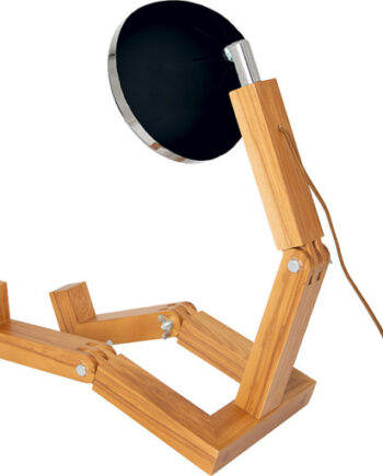 Mega Wattson Lampe Sort på Afbetaling