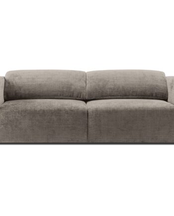 Micadoni Cruz Pers Sofa Foldbare Nakkestøtter Elefant Chenille Stof på Afbetaling