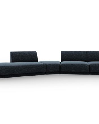 Micadoni Miley Pers Modulær Sofa Venstre Kongeblå Chenille på Afbetaling