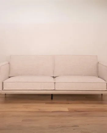 Milano Grå Sofa  Personers Sofa Inkl Puf på Afbetaling