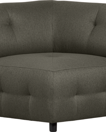 Modulær Hjørneelement Sofa Woood Louis Grøn Vævet Polyester B90xd90xh73 på Afbetaling