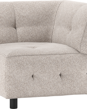 Modulær Sofa Hjørneelement Woood Louis Grov Melange Lysegrå H73b90d90 på Afbetaling