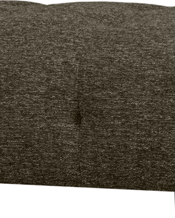 Modulær Sofa Skammel Woood Louis Grov Melange Polyester Lysegrøn H43 B90 L90 på Afbetaling