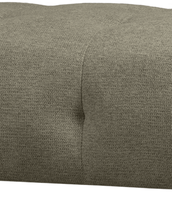 Modulær Sofa Skammel Woood Louis Serie Chenille Grøn ø90 H43 på Afbetaling