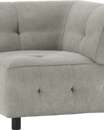 Modulære Sofa Hjørneelement Woood Louis Lysegrøn Chenille på Afbetaling