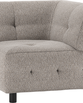 Modulært Sofa Hjørneelement Woood Louis Kaffe Polyester 90x90 på Afbetaling