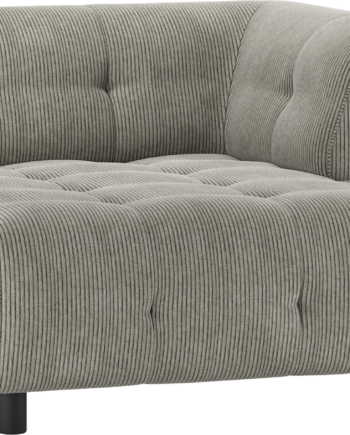 Modulopbygget Sofa Woood Louis Chaiselong Med Højre Arm Fløjl Lysegrøn B122xl140xh73 på Afbetaling