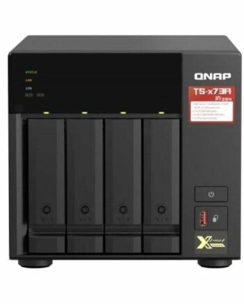 Nas Server Qnap 473a Quad Core Sort Bay på Afbetaling