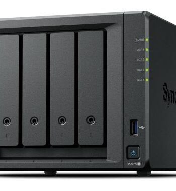 Nas Server Synology Diskstation Ds925 Bay på Afbetaling