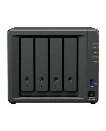 Nas Server Synology Ds425 Sort Intel Celeron J4125 på Afbetaling