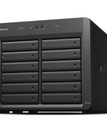 Nas Server Synology Dx1222 Sort Udvidelsesenhed på Afbetaling