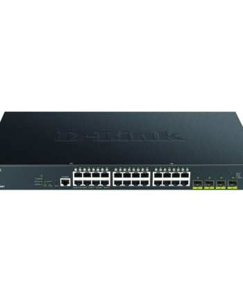 Netværksswitch Link Dgs 1250 28xmp Porte Sort på Afbetaling