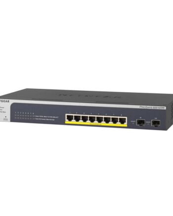 Netværksswitch Netgear Gs510tpp 100eus Med Sfp på Afbetaling