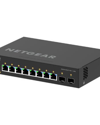 Netværksswitch Netgear Gsm4210px 100eus Sort på Afbetaling