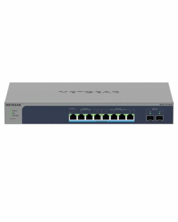 Netværksswitch Netgear Ms510txup 100eus Blå Grå på Afbetaling