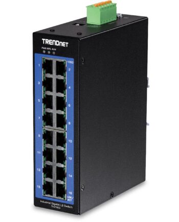 Netværksswitch Trendnet G160i Port Gigabit Metal Sort på Afbetaling