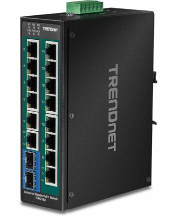 Netværksswitch Trendnet Pg162 Gbps Porte på Afbetaling