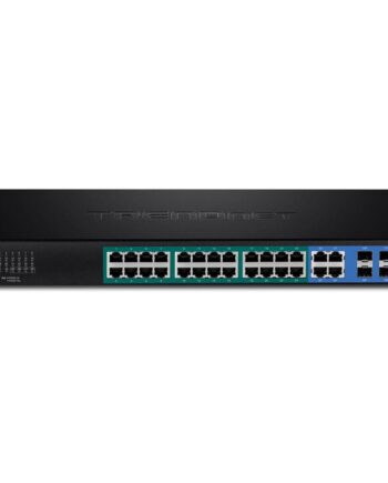 Netværksswitch Trendnet Tpe 5028ws Porte Sort på Afbetaling