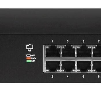 Netværksswitch Ubiquiti Edgeswitch Port Poe Gigabit Sort på Afbetaling