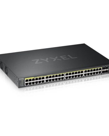 Netværksswitch Zyxel Gs2220 50hp Managed Gigabit Poe Sort på Afbetaling