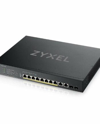 Netværksswitch Zyxel Xs1930 12hp Zz0101f Sort Rack på Afbetaling