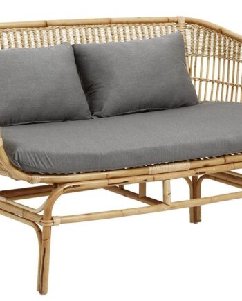 Nordal Bali Sofa Grå Hynde Natur 138 på Afbetaling