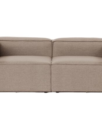 Nordvrk Fora Pers Sofa Brun Stof på Afbetaling