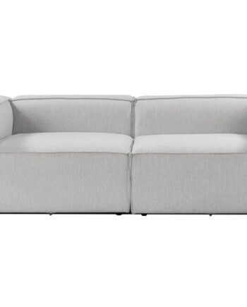 Nordvrk Fora Pers Sofa Lysegrå Stof på Afbetaling