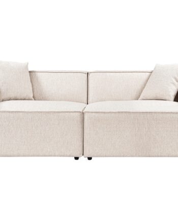 Nordvrk Lora Pers Sofa Brun Stof på Afbetaling