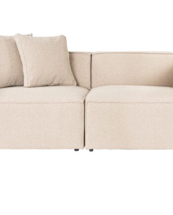 Nordvrk Lora Pers Sofa Peach Stof på Afbetaling