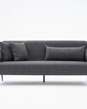 Nordvrk Revos Pers Sofa Antracitgrå Stof på Afbetaling