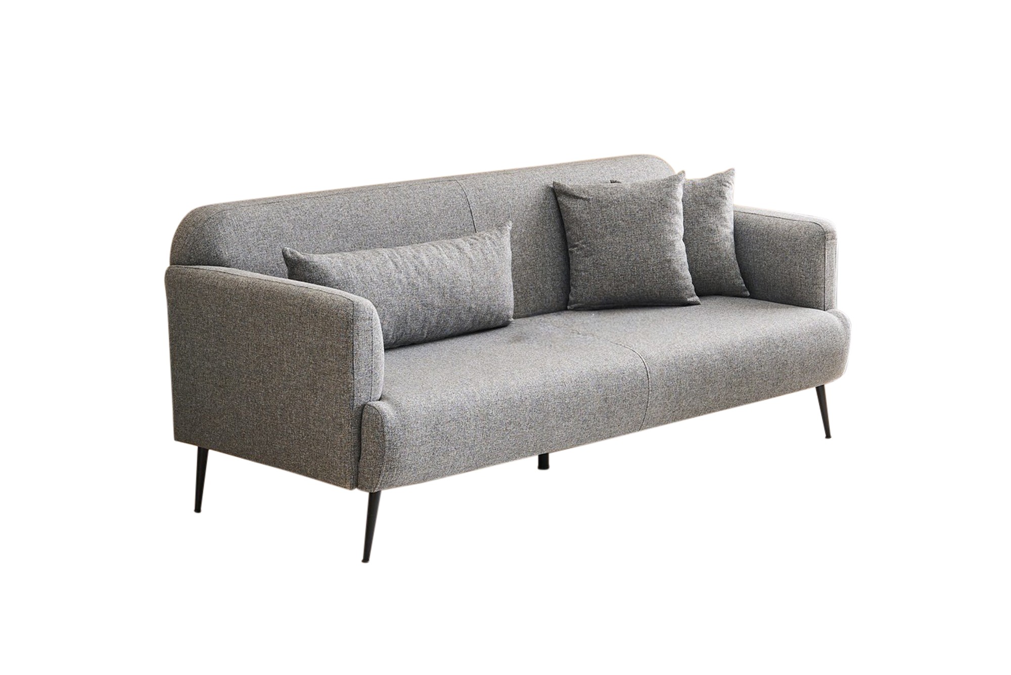 Nordvrk Revos Pers Sofa Grå Stof på Afbetaling