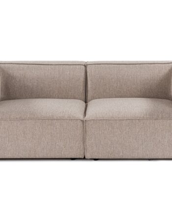 Nordvrk Sora Pers Sofa Sand Beige Stof Plastik på Afbetaling