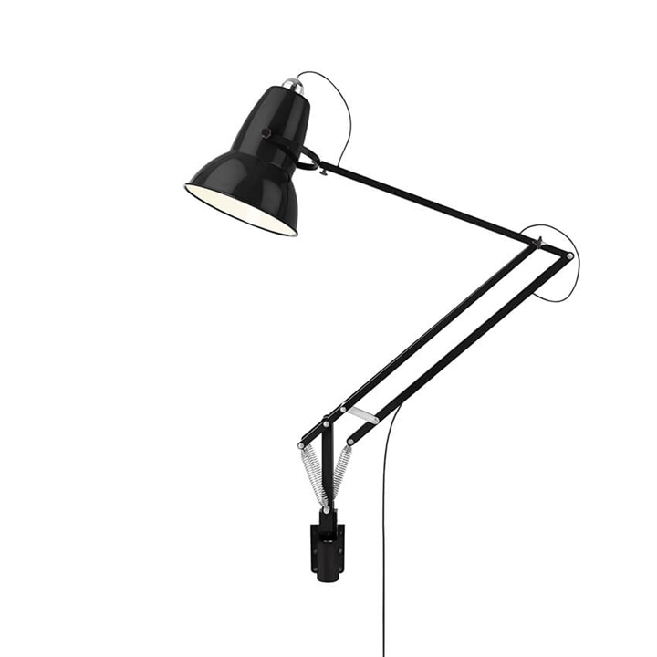Original 1227 Giant Vægmonteret Lampe Mat Sort på Afbetaling