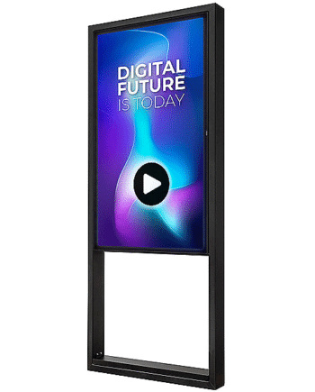 Outdoor Digital Totem Design Med  Samsung Skærm på Afbetaling