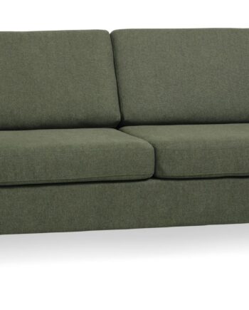 Pan Pers Sofa Vinter Mosgrøn Polyester Stof Børstet Aluminium på Afbetaling