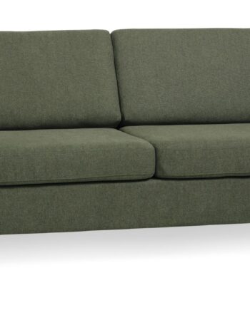 Pan Pers Sofa Vinter Mosgrøn Polyester Stof Sort Træ på Afbetaling