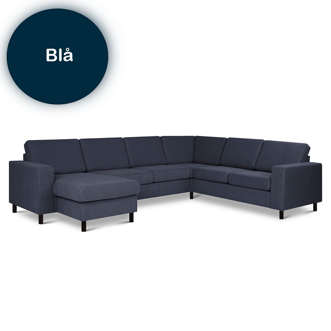 Pan Sofa Vendbar Opstilling Blå på Afbetaling