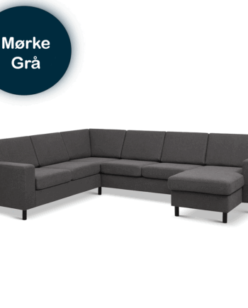 Pan Sofa Vendbar Opstilling Mørkegrå på Afbetaling