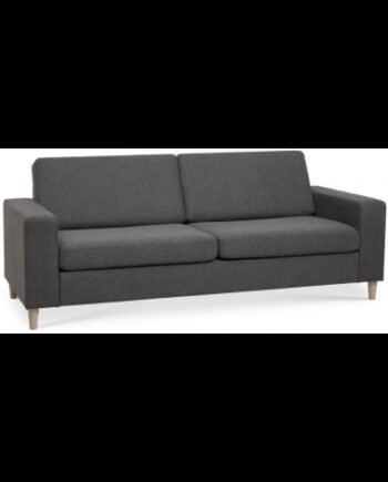 Panset Personers Sofa Polyester B218 D81 Natur Antracit på Afbetaling