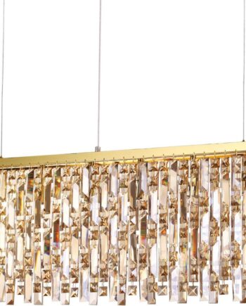 Pendel Lampe Ideal Lux Elisir Messing Glas   Krom 800 485 1345 6xg9 3000k på Afbetaling
