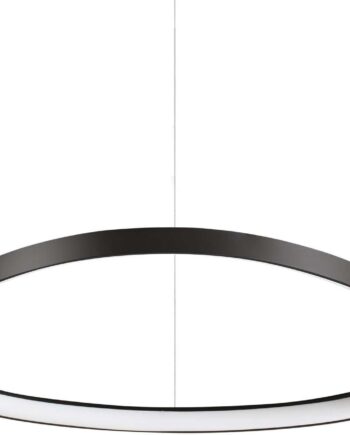 Pendel Lampe Ideal Lux Gemini Sort Led 6200 60w Justrbar Højde 185 1800 Metal Plast på Afbetaling