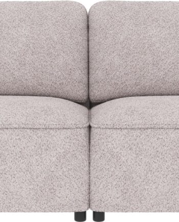 Personers Polstret Sofa Rowico Norris Anna Lysegrå Polyester 226 102 på Afbetaling