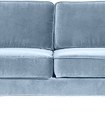 Personers Sofa Broste Copenhagen Wind Blå Polyester 74x88x200 på Afbetaling