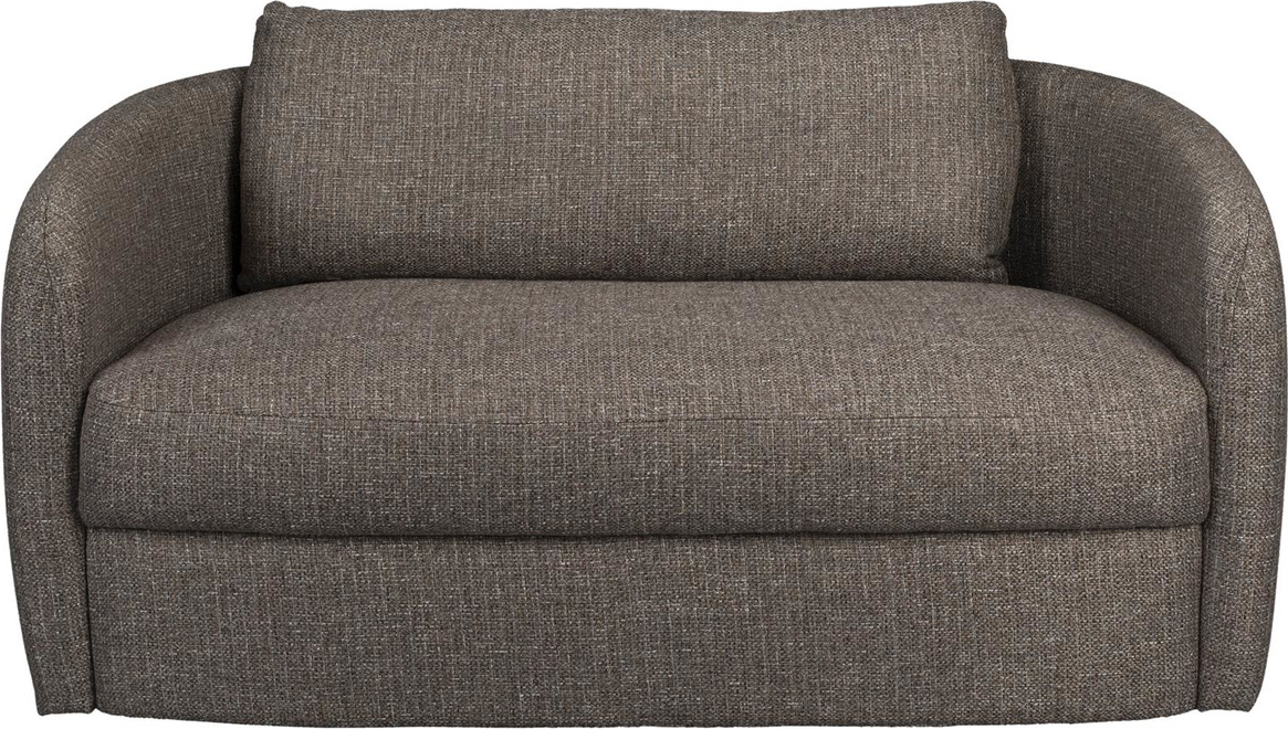 Personers Sofa Dutchbone Boho Mørkegrå Polyester 143x75x82 Aftageligt Betræk på Afbetaling
